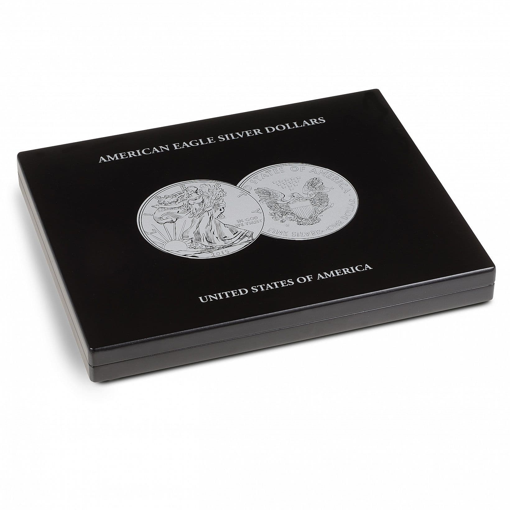 Presentation Case For 20 Silver American Eagle Coins (1 Oz.) In Capsules, Black