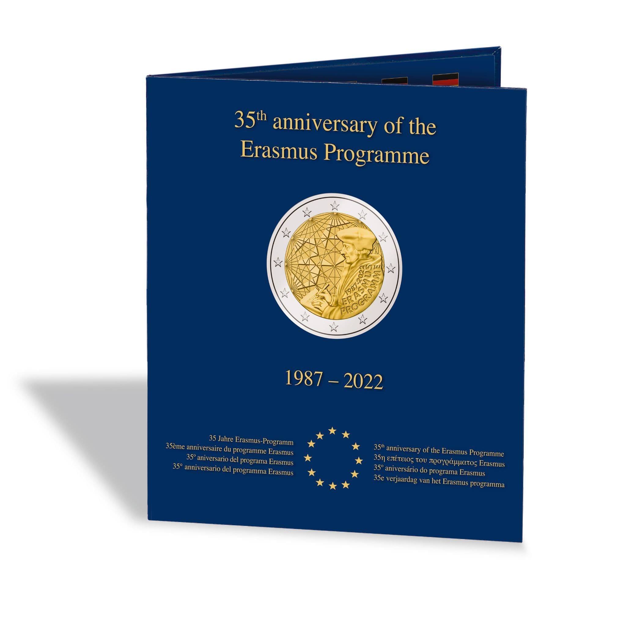 PRESSO coin album Erasmus 2022 for 23 European 2 ''Erasmus''