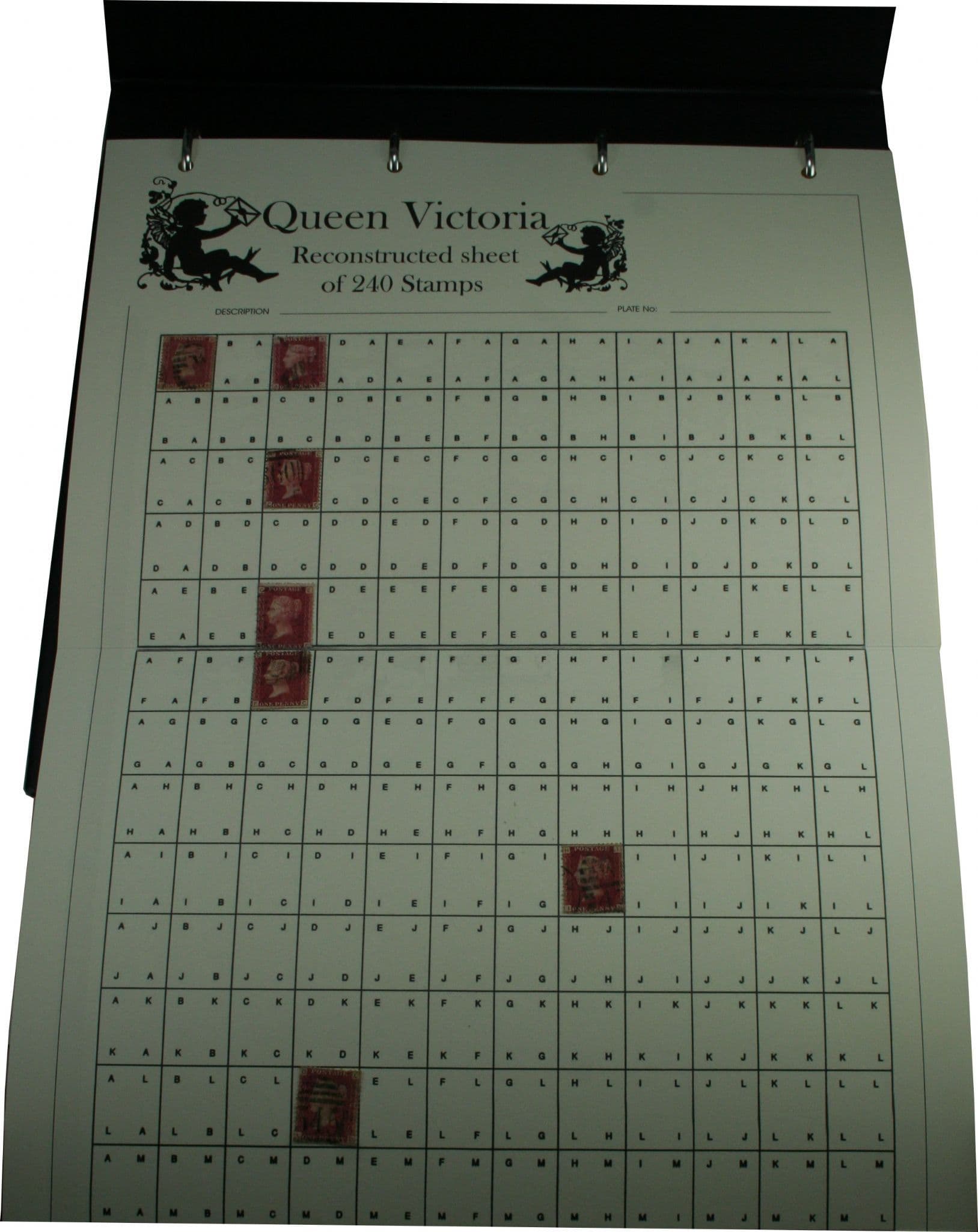 Queen Victoria Plate Reconstruction Sheet album and/or leaves *NEW DESIGN*