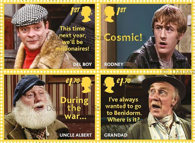 SG4488-4491 Only Fools and Horses 2nd Issues