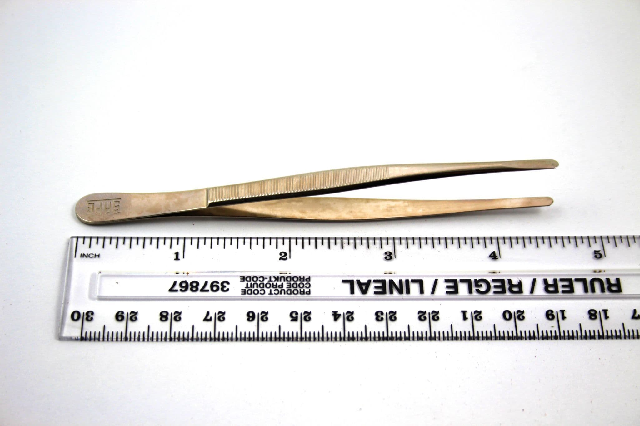 Tweezers, Nickel Plated, 120mm Pointed Ends