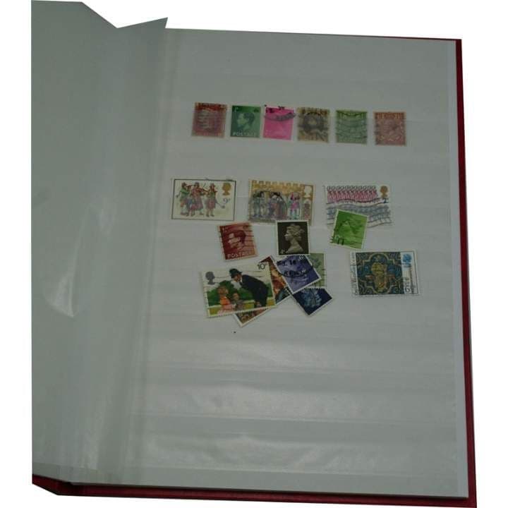 Wessex Paragon 16/32 White Page Stamp Stockbooks 'A4' size (12'' X 9'').