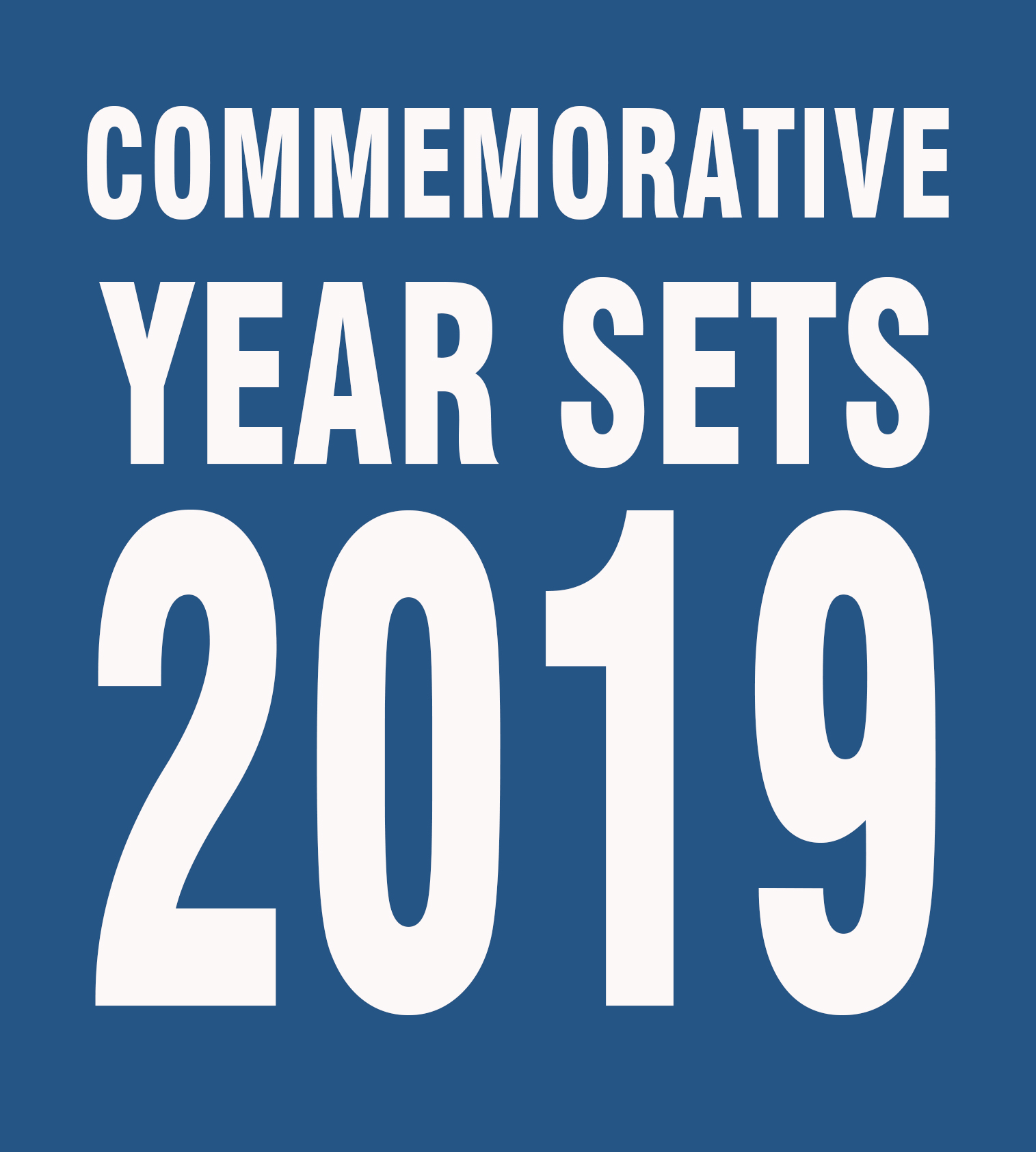 2019 Commemorative Year Set