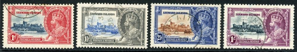 Leeward Islands 1935 SG.88-91 F/U