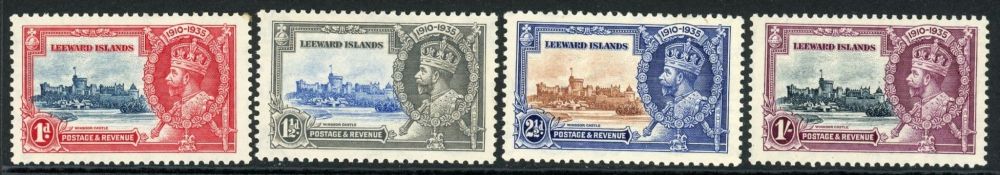 Leeward Islands 1935 SG.88-91 U/M