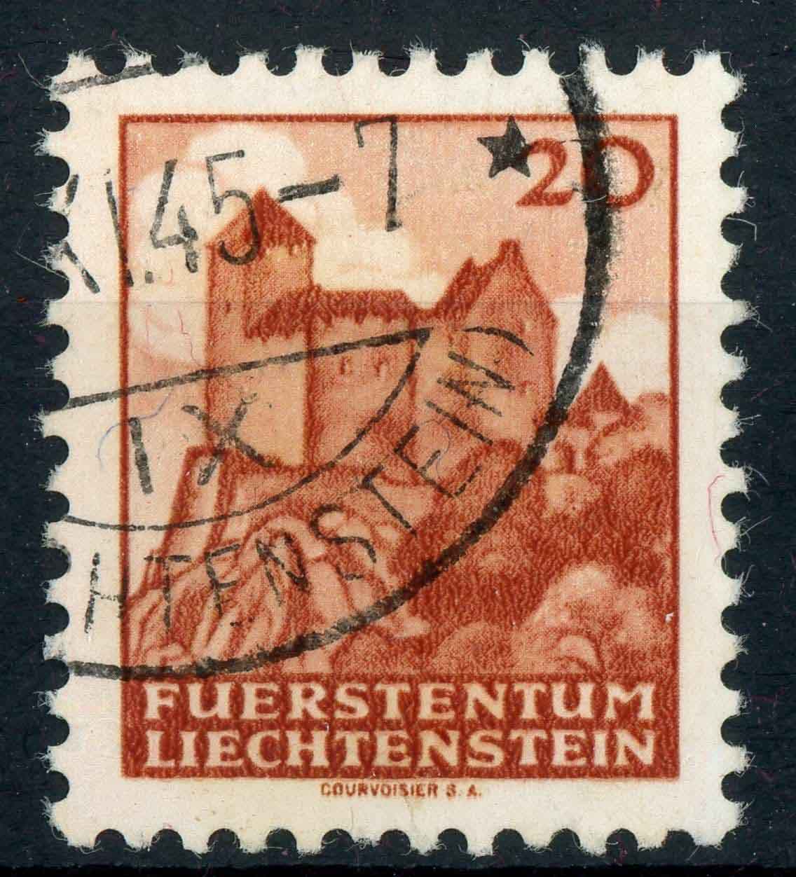 Liechtenstein 1933-35 SG.132 F/U