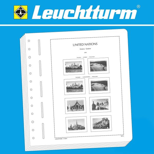 LIGHTHOUSE SF 2020 Supplement UN Geneva  Miniature sheets (52 GEK/1)