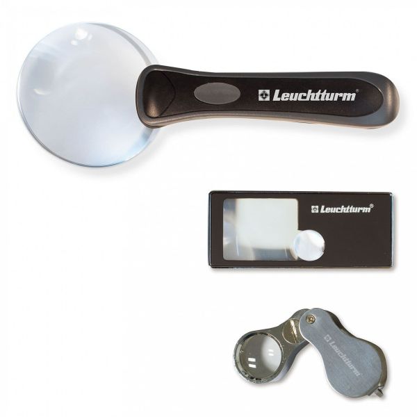 Look' LED Magnifier Set, Magnification 2,5x - 10x