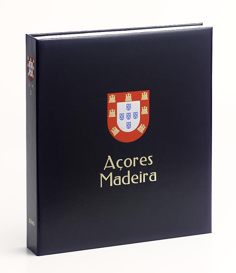 Luxe binder stamp album Azores/Madeira