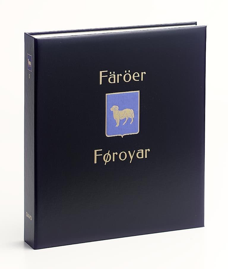 Luxe binder stamp album Faroe Islands