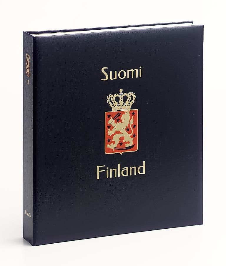 Luxe binder stamp album Finland