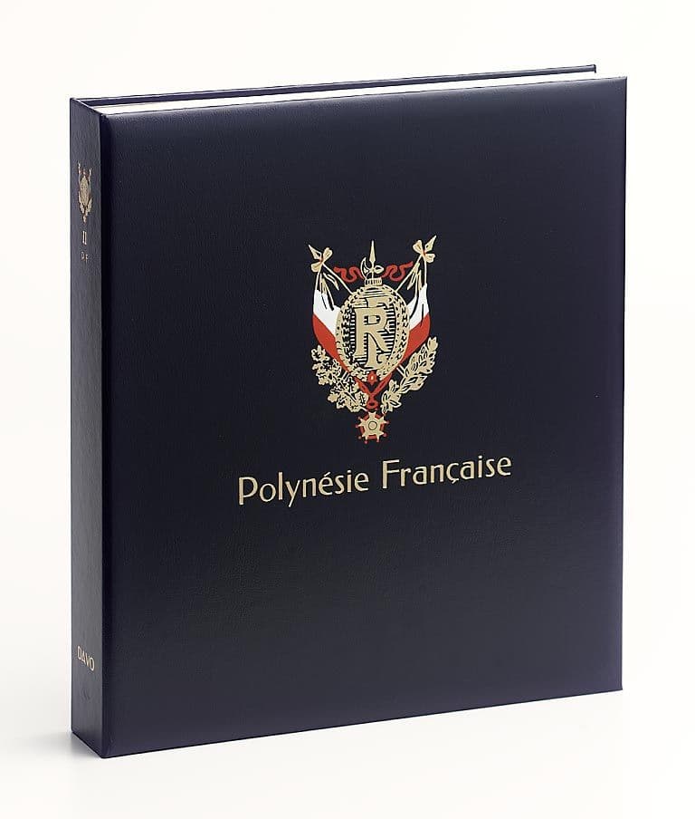 Luxe binder stamp album French Polynesia