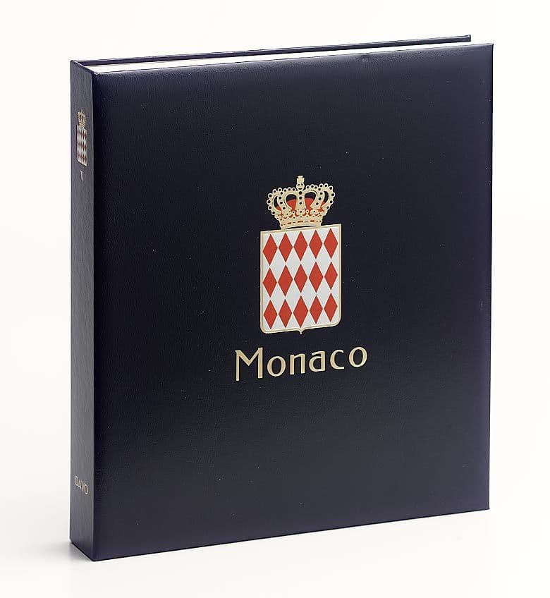 Luxe binder stamp album Monaco