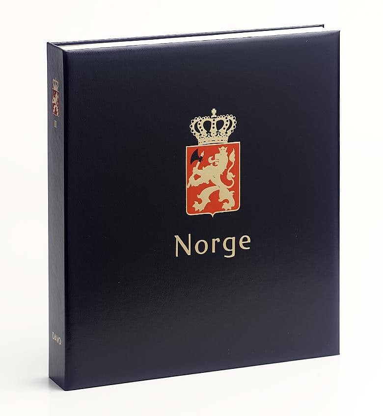 Luxe binder stamp album Norway