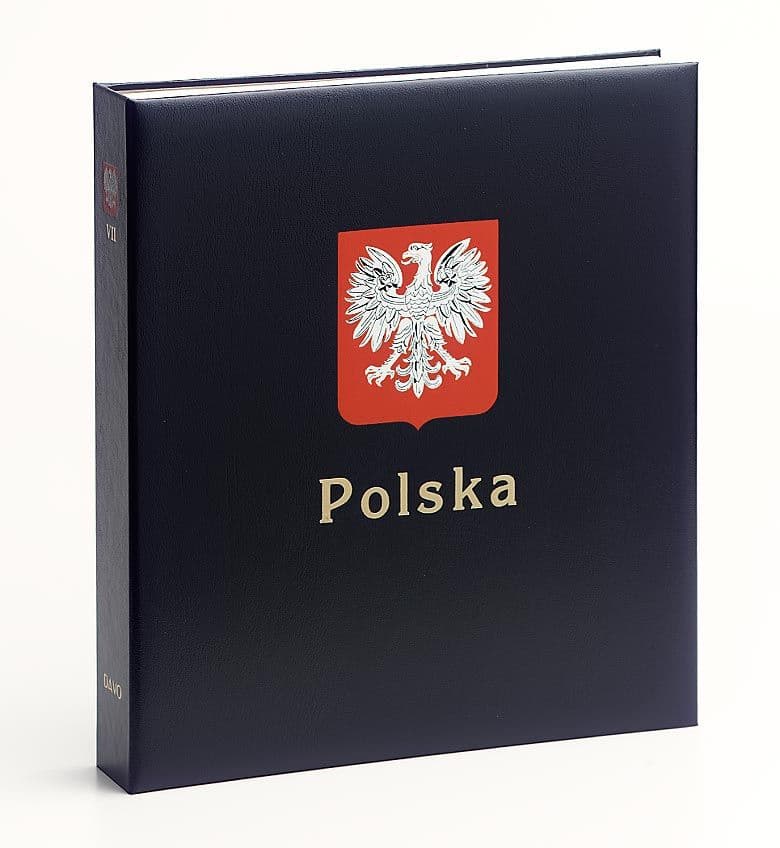 Luxe binder stamp album Poland