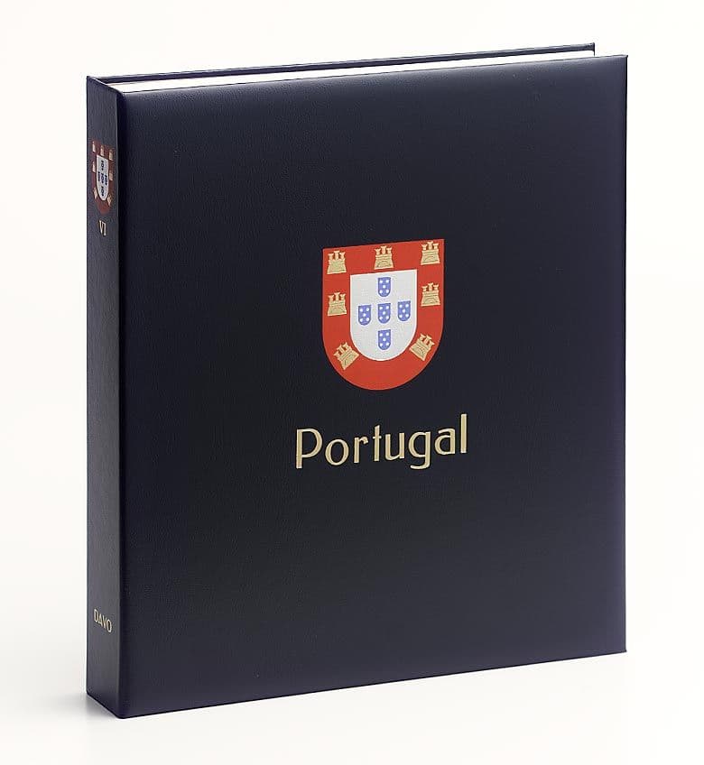 Luxe binder stamp album Portugal