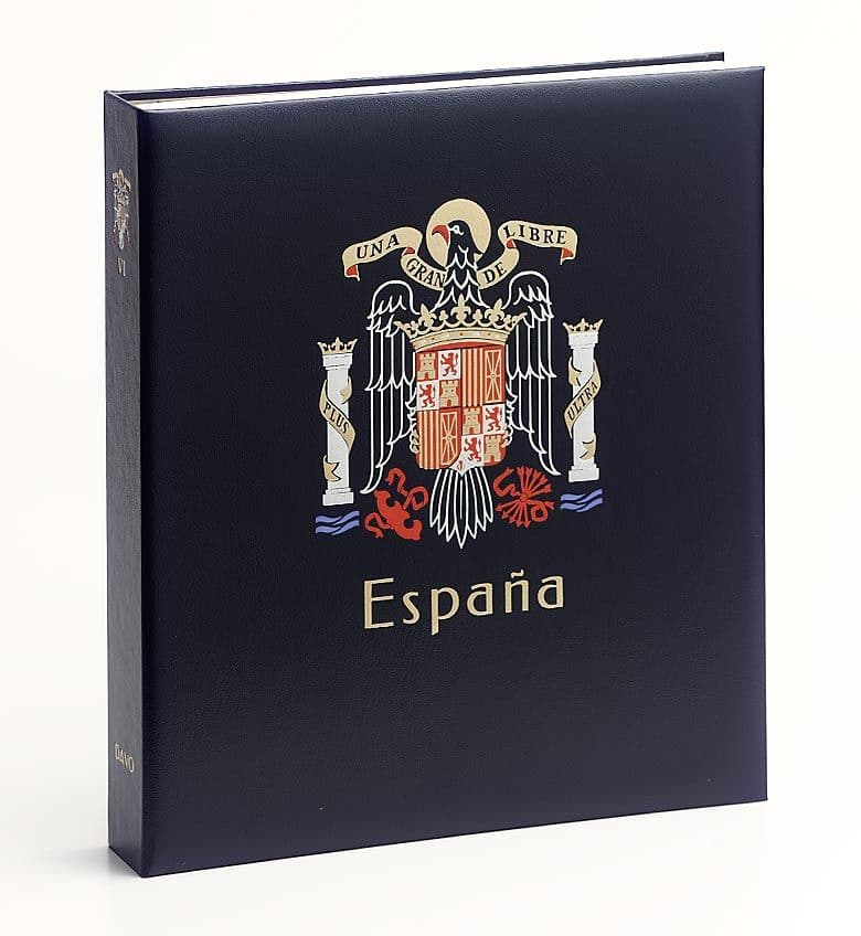 Luxe binder stamp album Spain