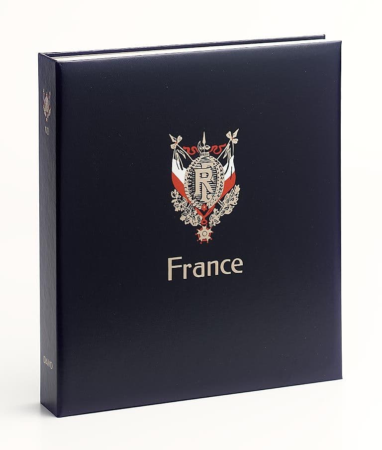 Luxe binder stamp album St.Pierre & Miquelon