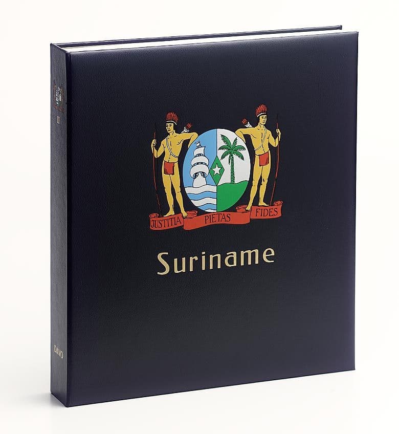 Luxe binder stamp album Surinam