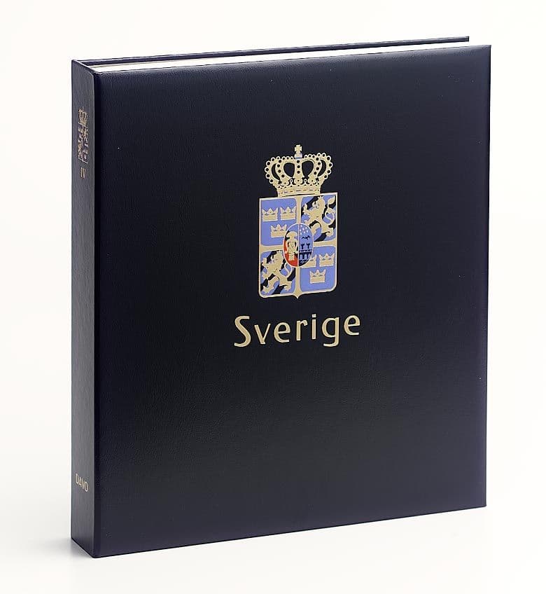 Luxe binder stamp album Sweden