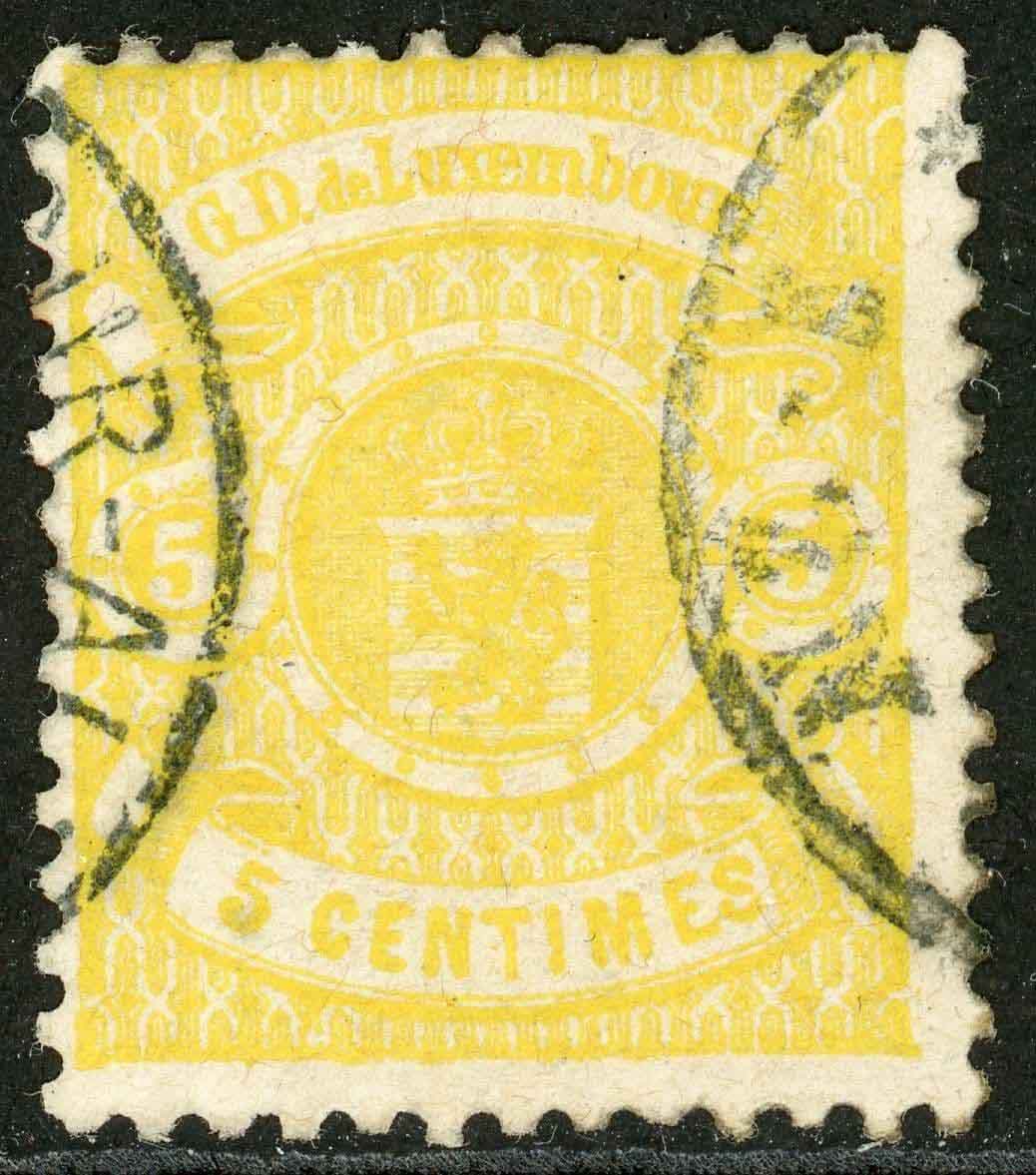 Luxembourg 1874-79 SG.43 F/U