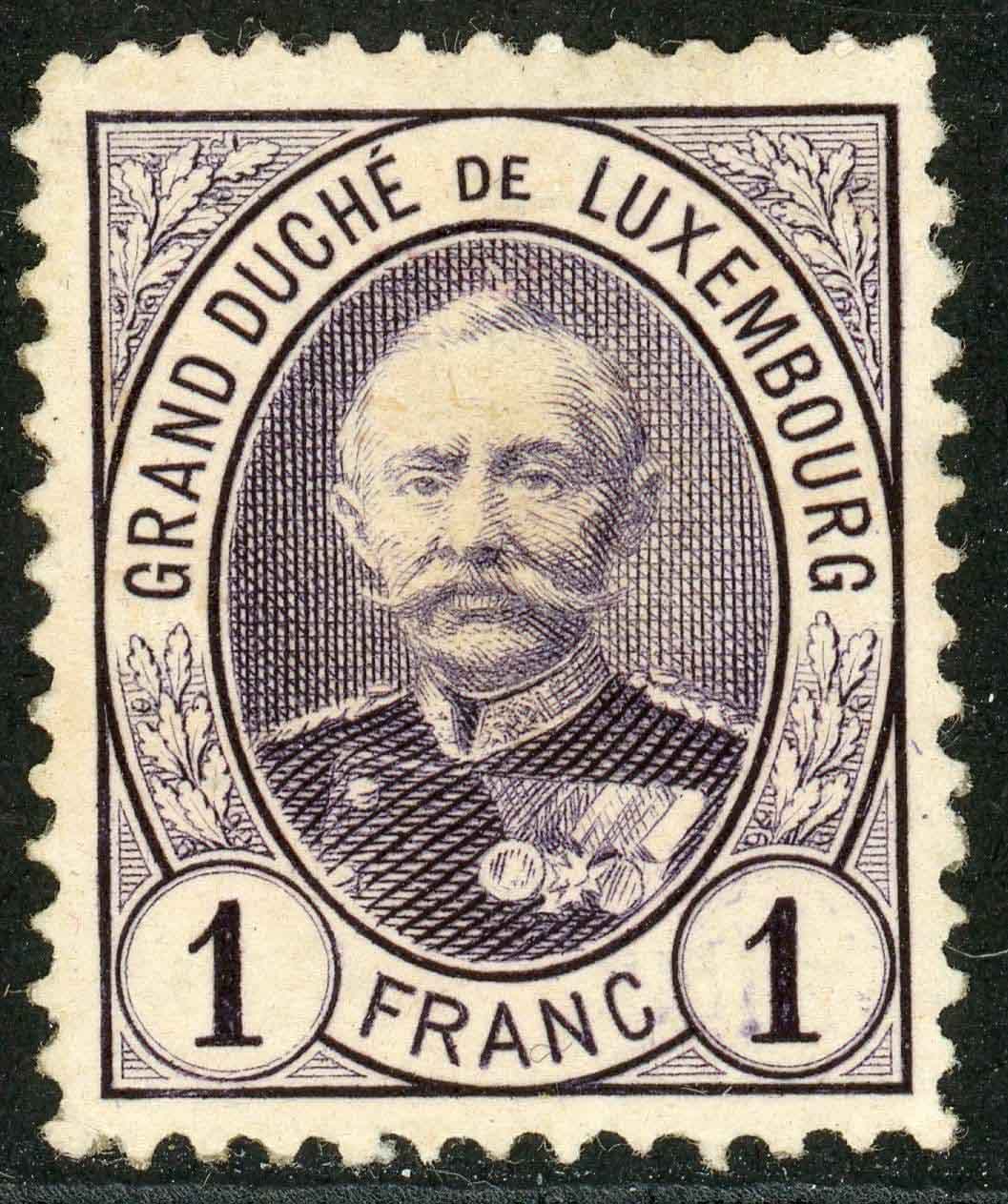 Luxembourg 1891-93 SG.133 M/M