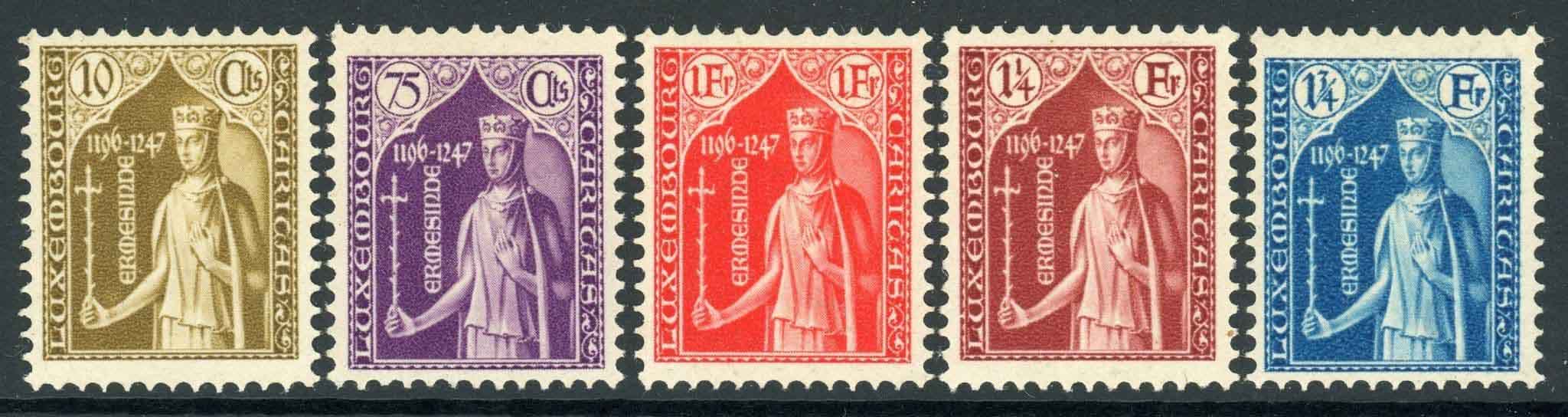 Luxembourg 1932 SG.307-311 M/M (1)