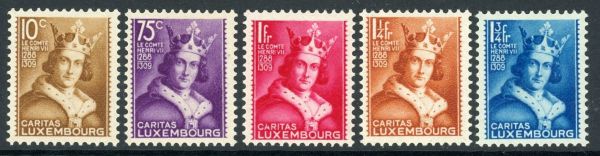 Luxembourg 1933 SG.312-316 M/M