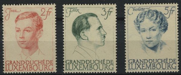 Luxembourg 1939 Stamps from SG.MS395a U/M