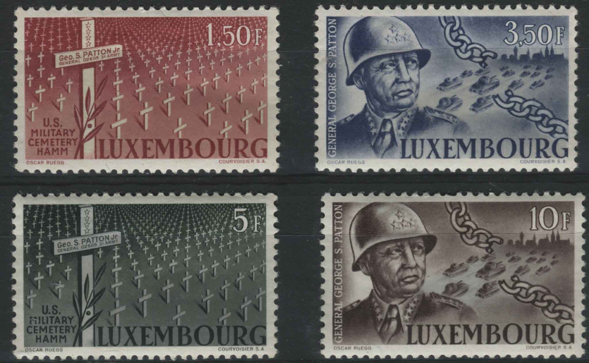 Luxembourg 1947 SG.498-501 M/M