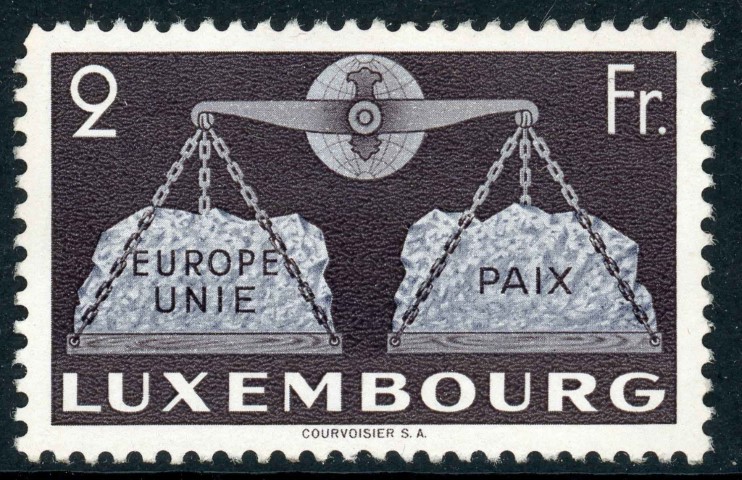 Luxembourg 1951 SG.545 U/M