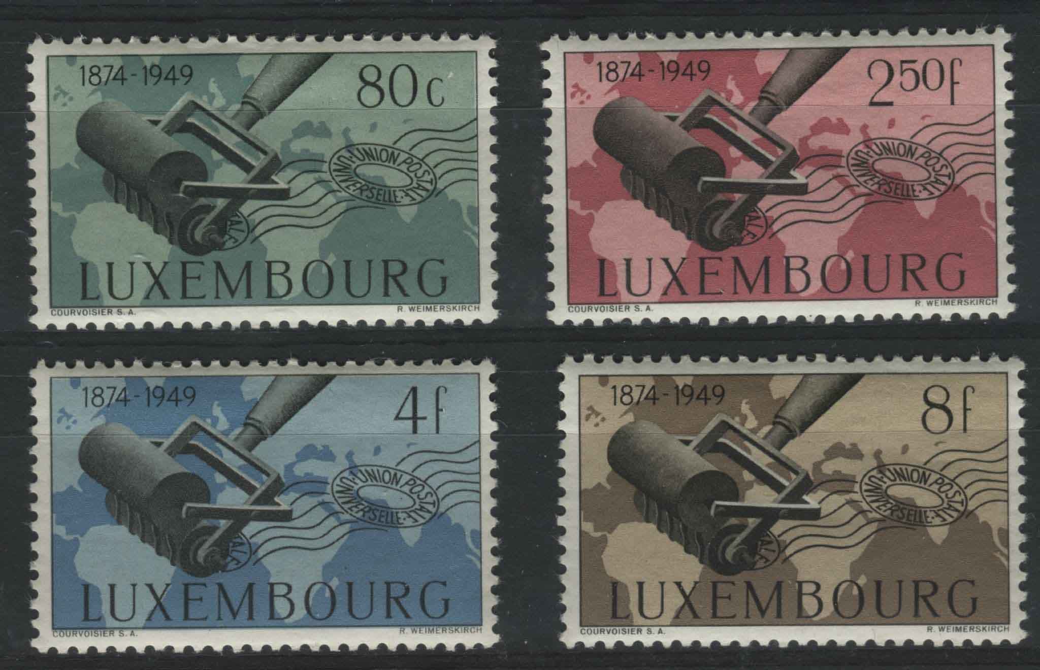 Luxembourg 19rg SG.525-528 M/M