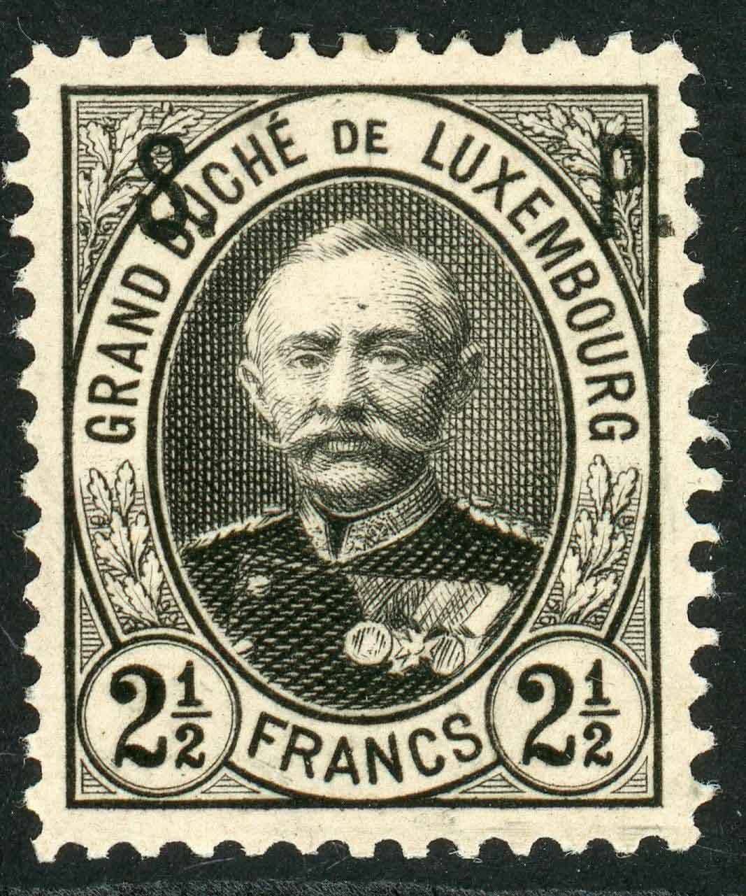 Luxembourg / Official 1893-96 SG.O196 M/M