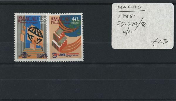 Macao 1988 SG.679-80 U/M