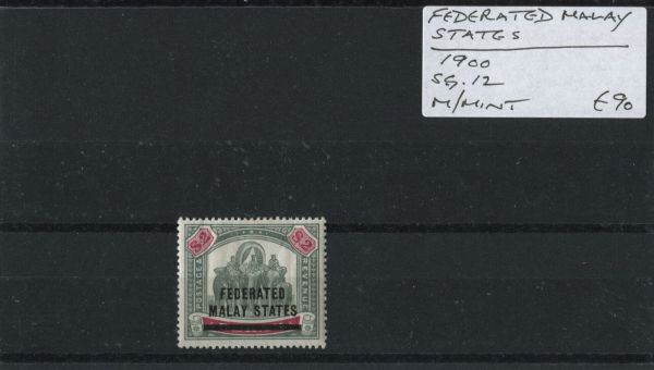 Malaya Federated States 1900 SG.12 M/M