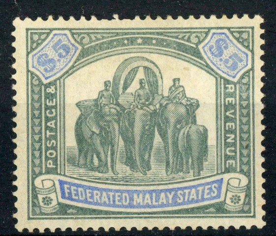 Malaysia / Federated Malay States 1900 SG.25a M/M