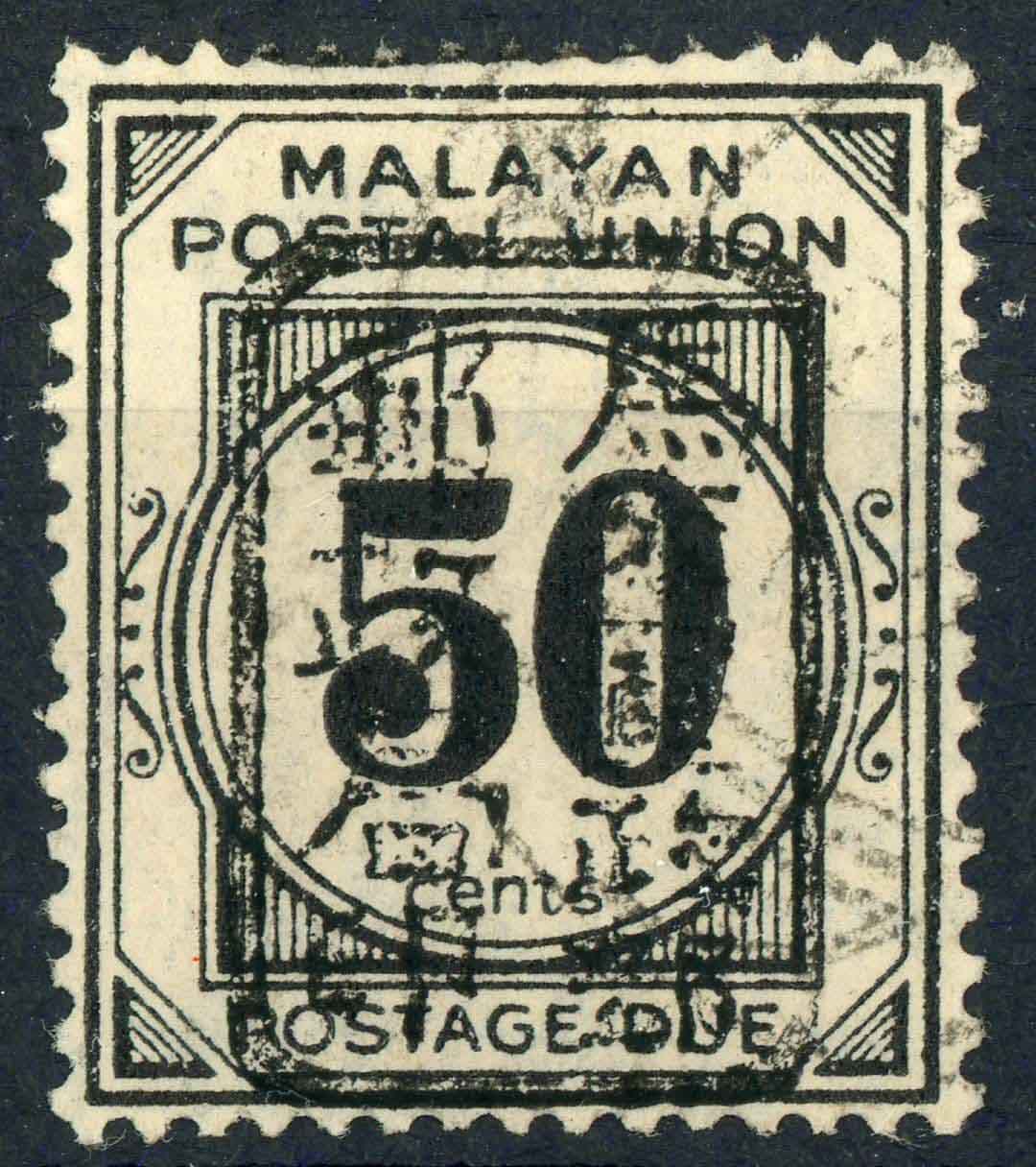 Malaysia / Japanese Occ. 1942 SG.JD27 F/U