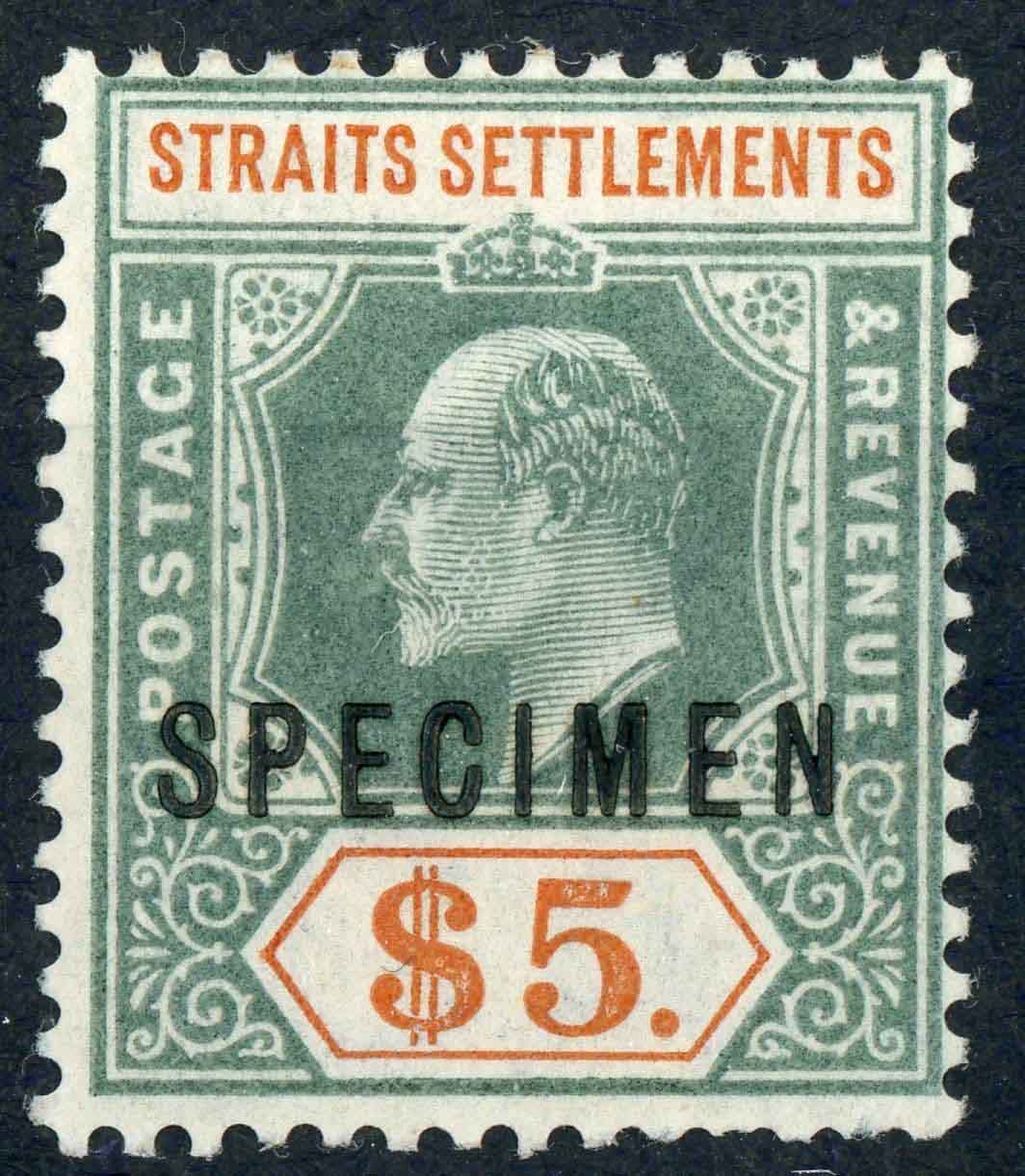 Malaysia / Straits Settlements 1902 SG.121 Specimen