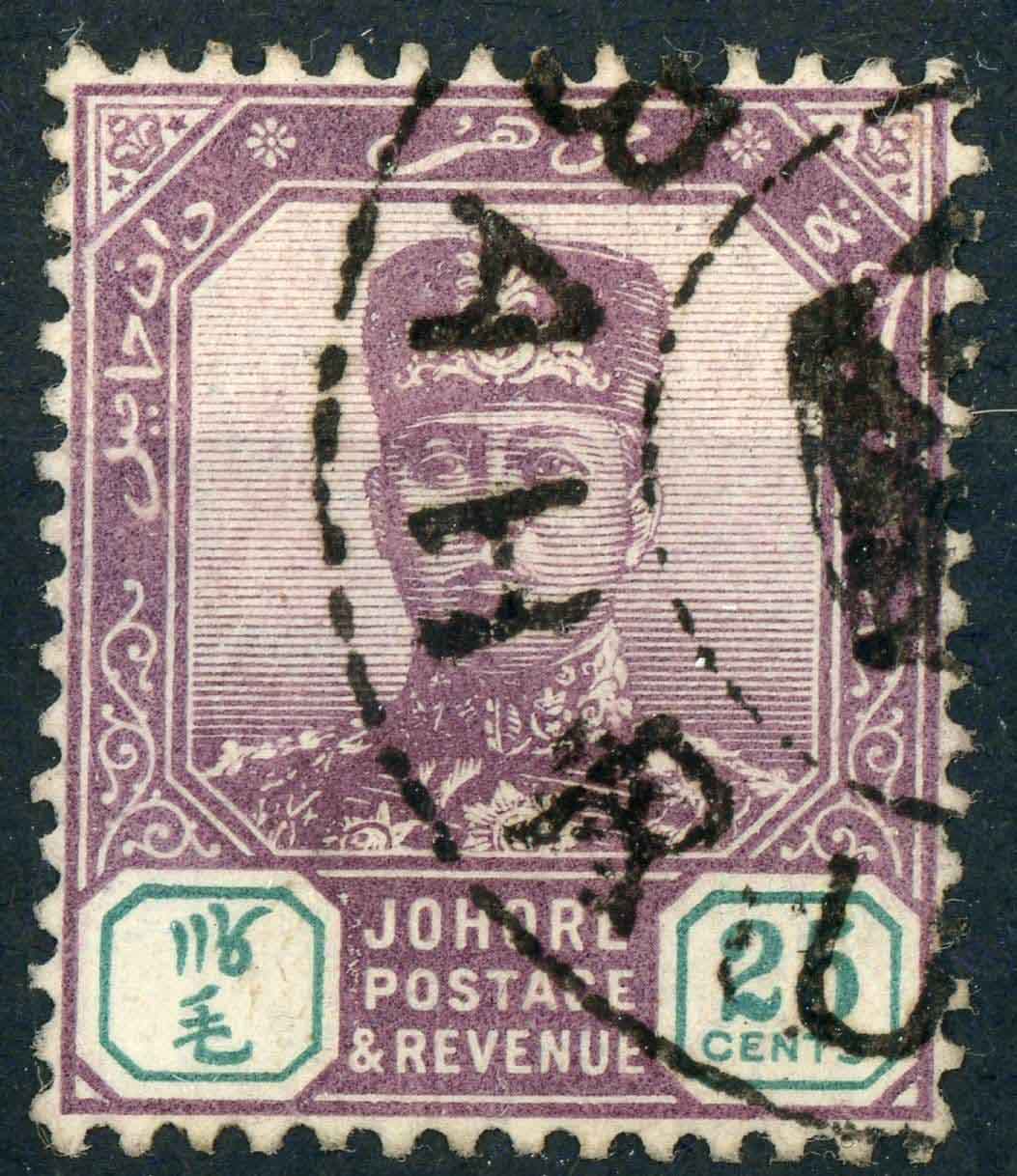 Malaysian States / Johore 1904-10 SG.68 F/U