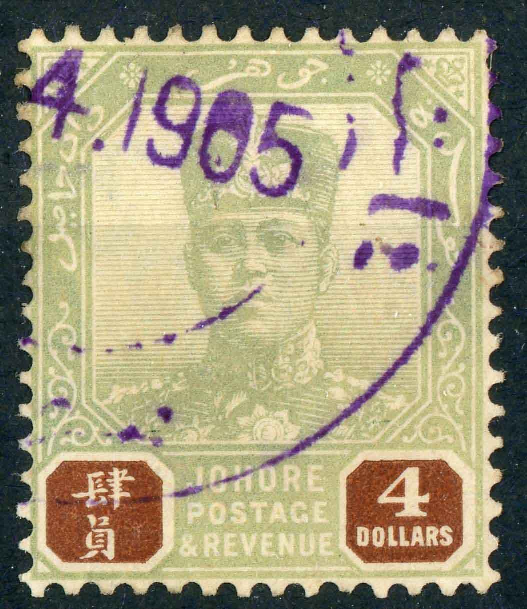 Malaysian States / Johore 1904-10 SG.73 F/U