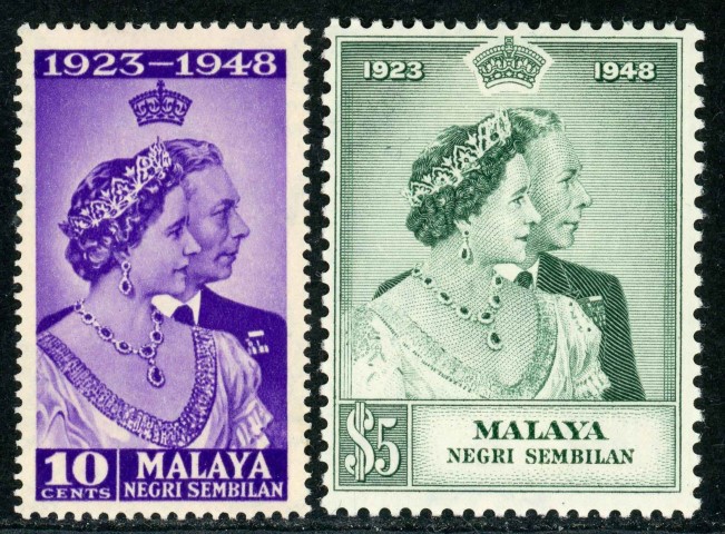 Malaysian States / Negri Sembilan 1948 SG.1-2 M/M