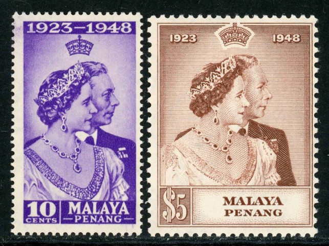 Malaysian States / Penang 1948 SG.1-2 M/M