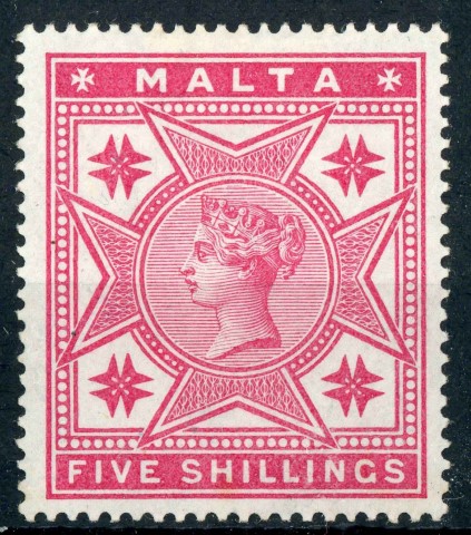 Malta 1886 SG.30 M/M