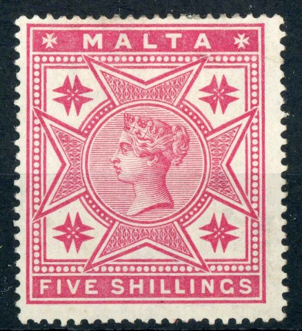 Malta 1886 SG.30 M/M