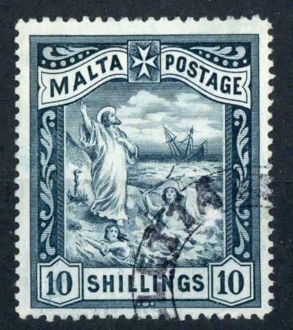 Malta 1899-1901 SG.35 F/U