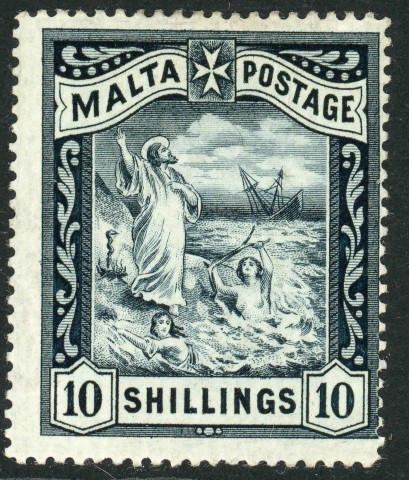 Malta 1899 SG.35 M/M (1)