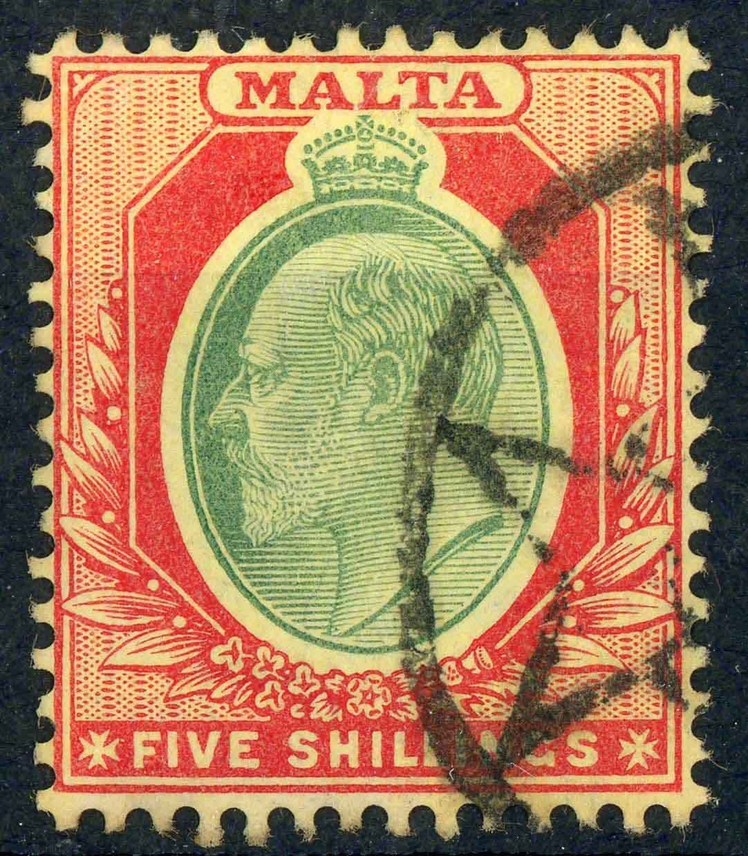 Malta 1911 SG.63 F/U