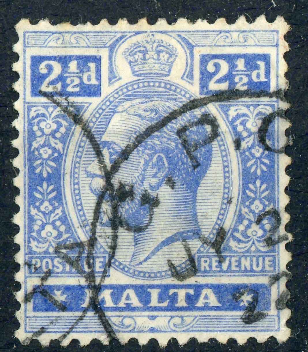 Malta 1921-2 SG.101 F/U