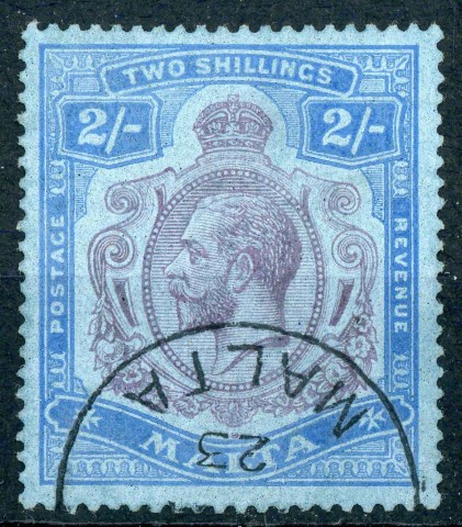 Malta 1922 SG.103 F/U