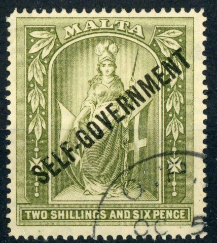 Malta 1922 SG.112 F/U